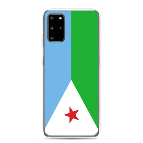 Coque téléphone drapeau de djibouti - pixelforma