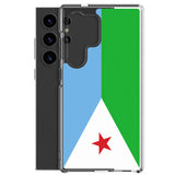 Coque téléphone drapeau de djibouti - pixelforma