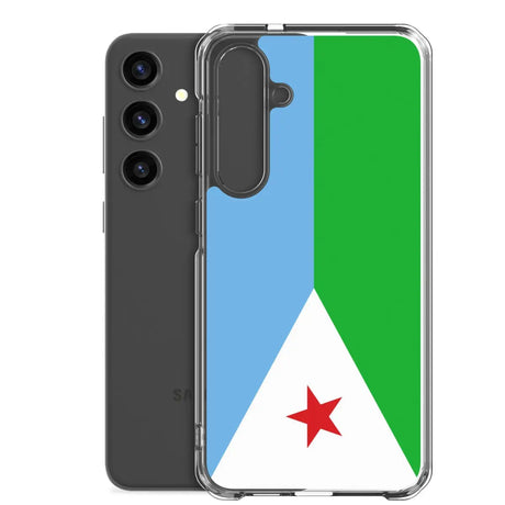 Coque téléphone drapeau de djibouti - pixelforma