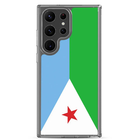 Coque téléphone drapeau de djibouti - pixelforma