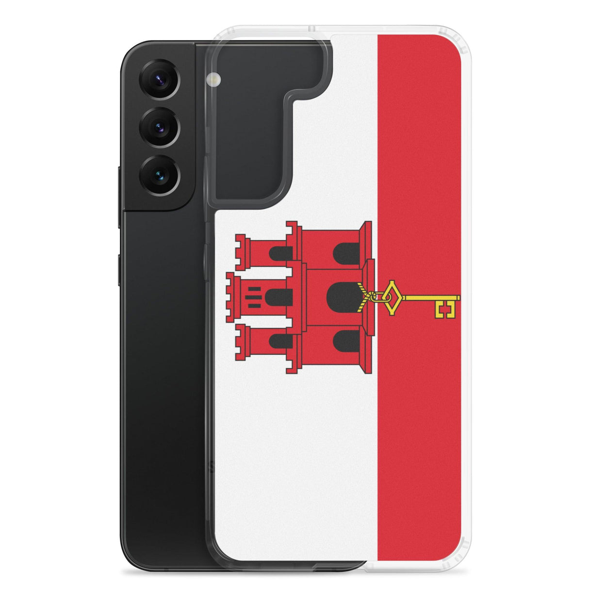 Coque Téléphone Drapeau de Gibraltar - Pixelforma