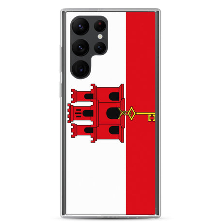 Coque Téléphone Drapeau de Gibraltar - Pixelforma