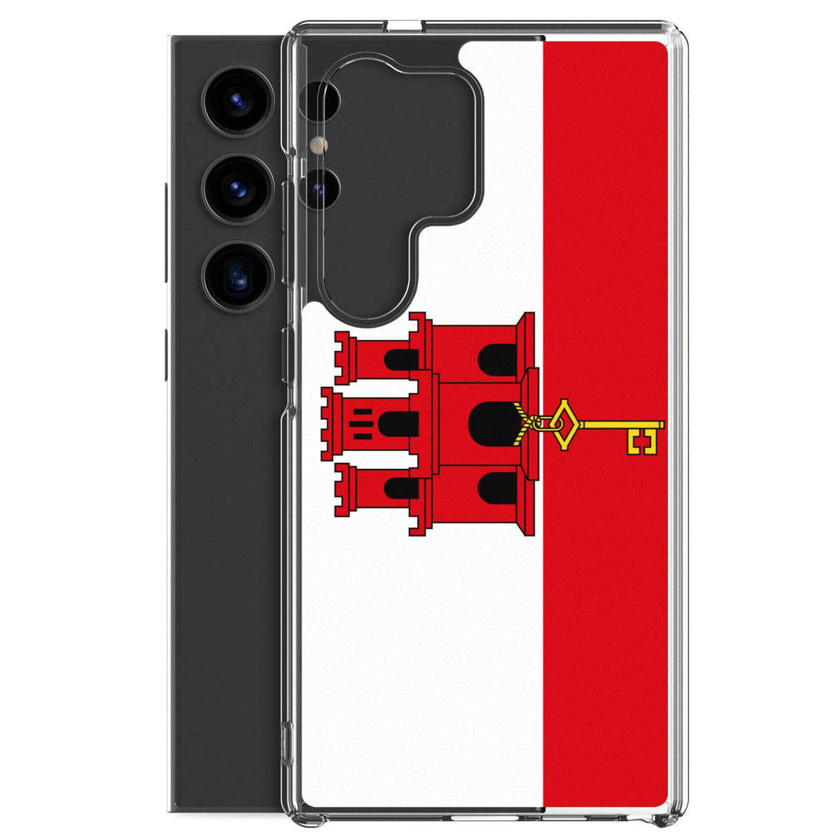 Coque Téléphone Drapeau de Gibraltar - Pixelforma