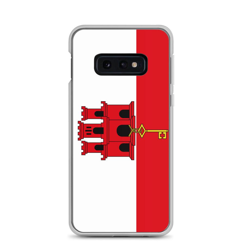 Coque Téléphone Drapeau de Gibraltar - Pixelforma