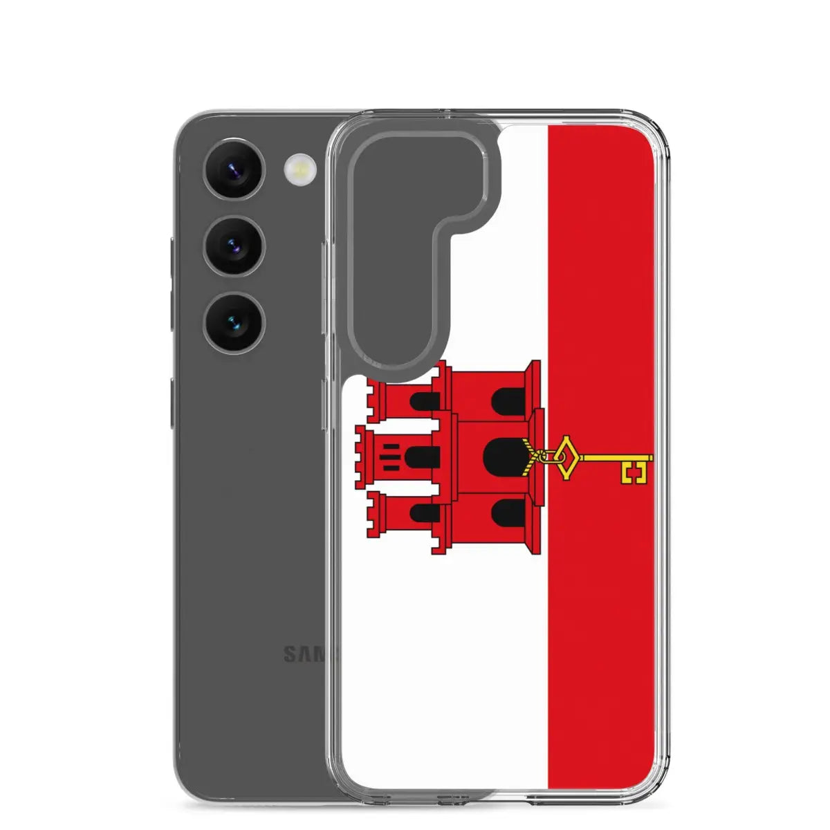 Coque téléphone drapeau de gibraltar - pixelforma