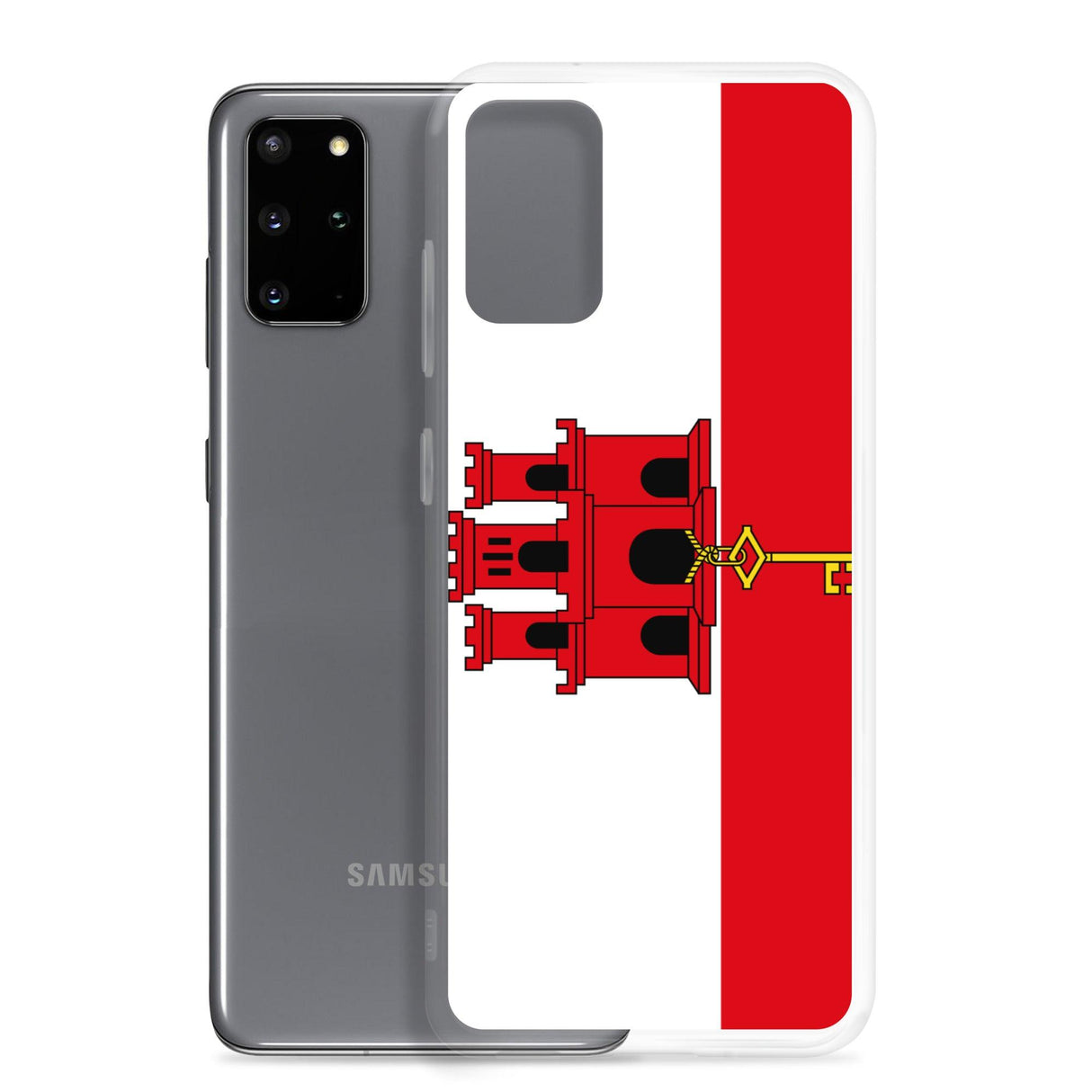 Coque Téléphone Drapeau de Gibraltar - Pixelforma