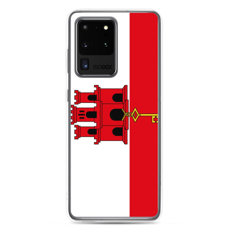 Coque Téléphone Drapeau de Gibraltar - Pixelforma 