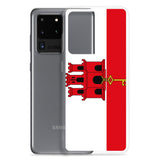 Coque Téléphone Drapeau de Gibraltar - Pixelforma