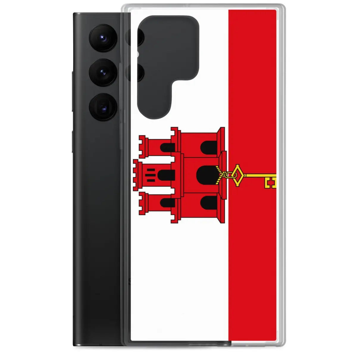 Coque Téléphone Drapeau de Gibraltar - Pixelforma 