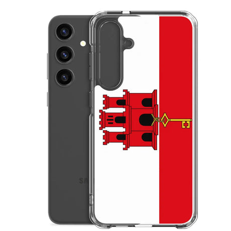 Coque Téléphone Drapeau de Gibraltar - Pixelforma 