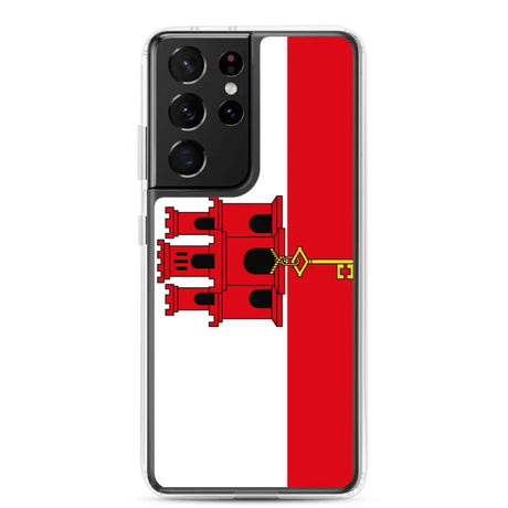 Coque Téléphone Drapeau de Gibraltar - Pixelforma 