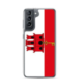 Coque Téléphone Drapeau de Gibraltar - Pixelforma 