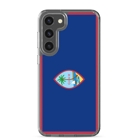 Coque téléphone drapeau de guam - pixelforma