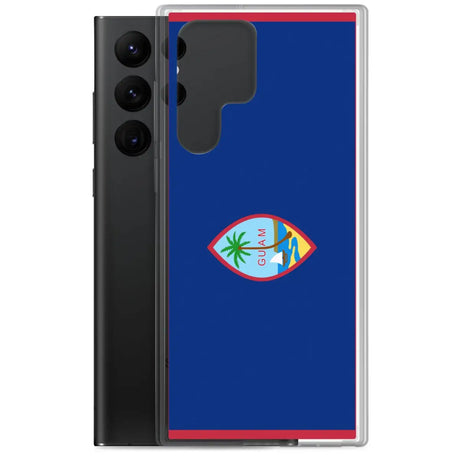 Coque téléphone drapeau de guam - pixelforma