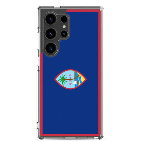 Coque téléphone drapeau de guam - pixelforma