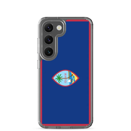 Coque téléphone drapeau de guam - pixelforma