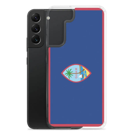 Coque téléphone drapeau de guam - pixelforma