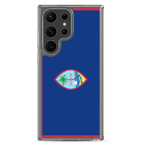 Coque téléphone drapeau de guam - pixelforma