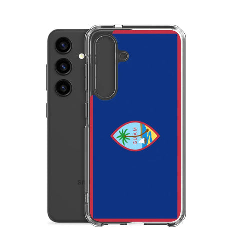 Coque téléphone drapeau de guam - pixelforma