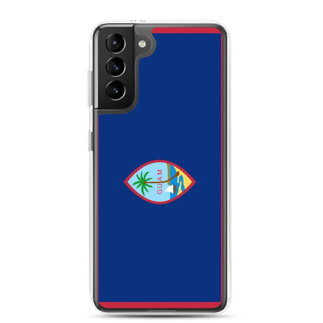 Coque téléphone drapeau de guam - pixelforma