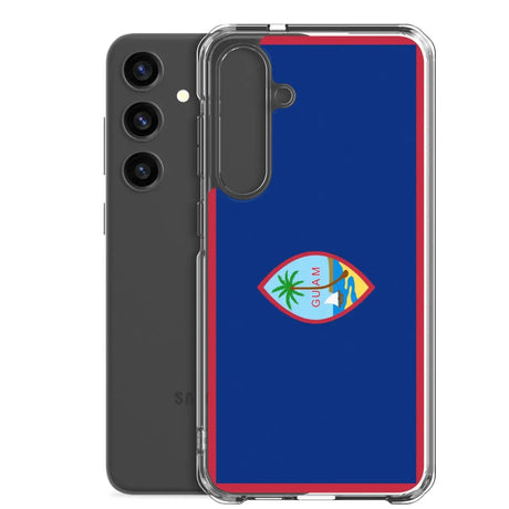 Coque téléphone drapeau de guam - pixelforma