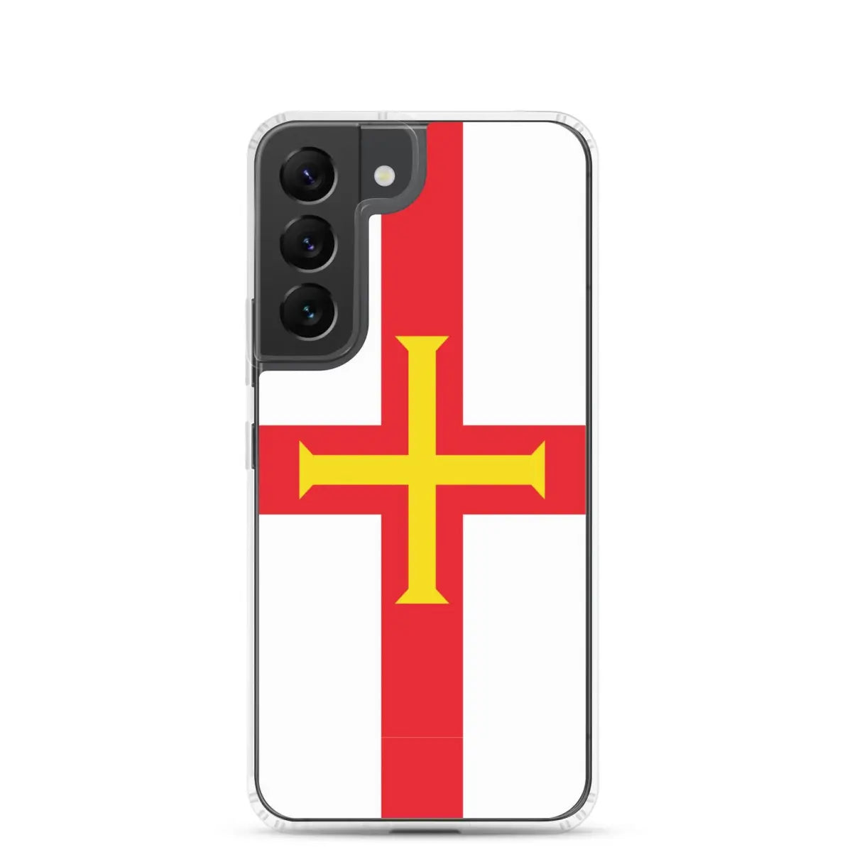 Coque téléphone drapeau de guernesey - pixelforma