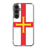 Coque téléphone drapeau de guernesey - pixelforma