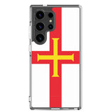 Coque téléphone drapeau de guernesey - pixelforma
