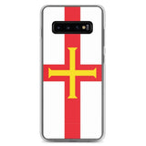 Coque téléphone drapeau de guernesey - pixelforma