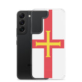 Coque Téléphone Drapeau de Guernesey - Pixelforma