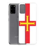 Coque téléphone drapeau de guernesey - pixelforma