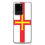 Coque téléphone drapeau de guernesey - pixelforma