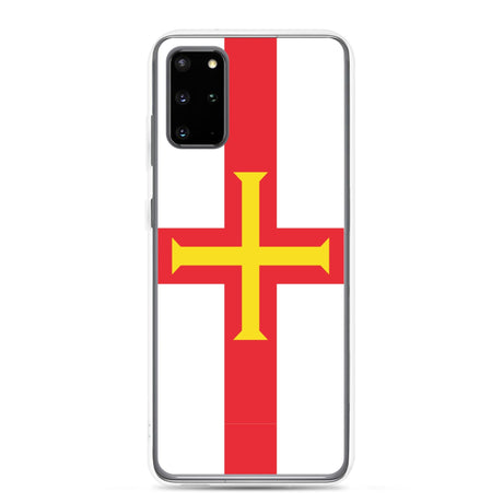 Coque Téléphone Drapeau de Guernesey - Pixelforma