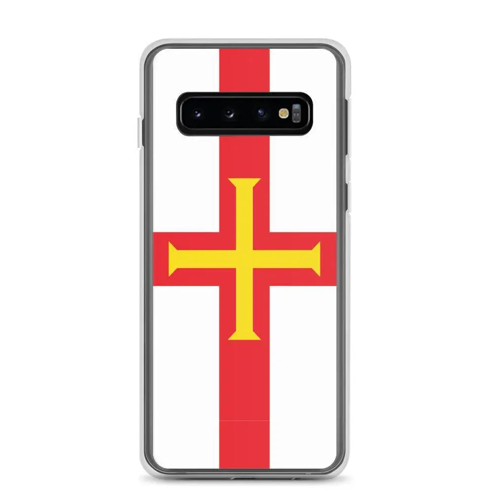 Coque téléphone drapeau de guernesey - pixelforma