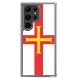 Coque téléphone drapeau de guernesey - pixelforma
