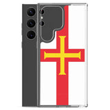 Coque téléphone drapeau de guernesey - pixelforma