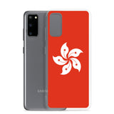 Coque Téléphone Drapeau de Hong Kong - Pixelforma