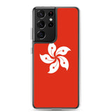 Coque Téléphone Drapeau de Hong Kong - Pixelforma