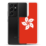 Coque Téléphone Drapeau de Hong Kong - Pixelforma