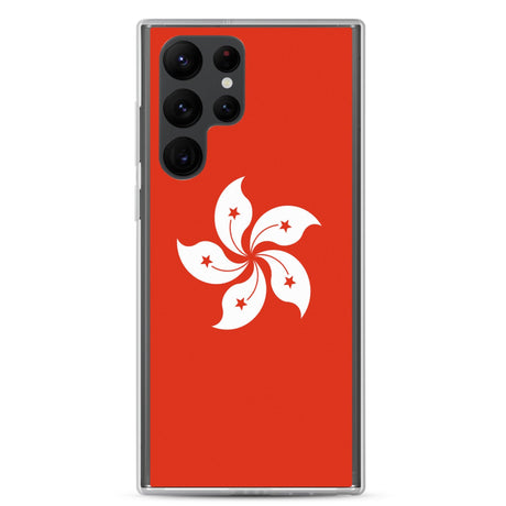 Coque Téléphone Drapeau de Hong Kong - Pixelforma