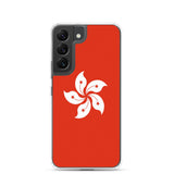 Coque Téléphone Drapeau de Hong Kong - Pixelforma