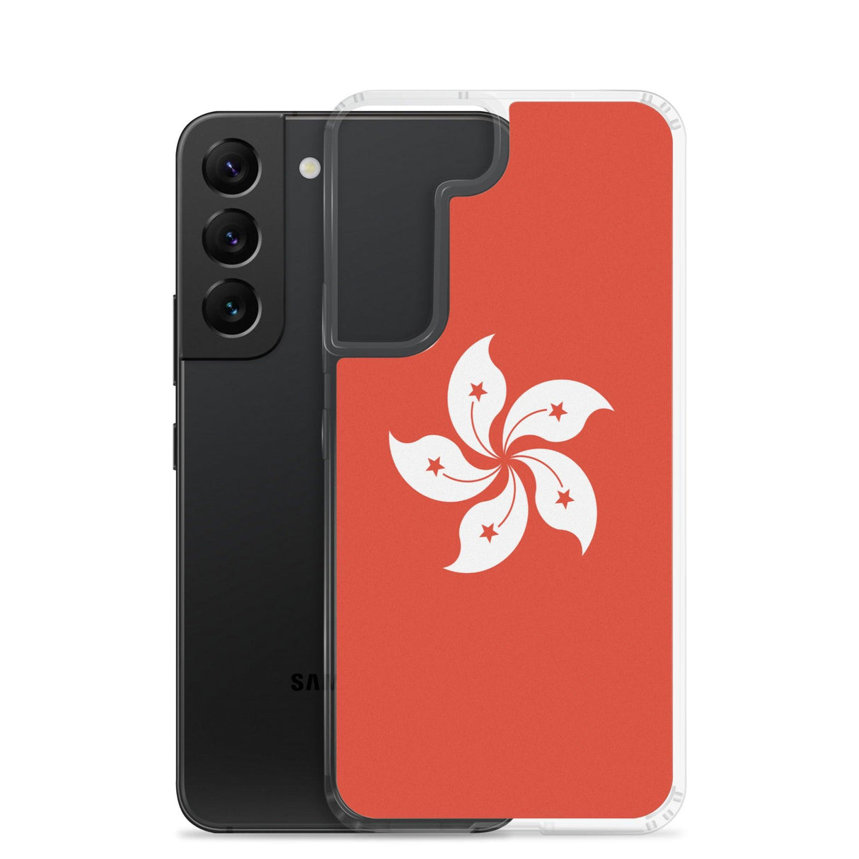 Coque Téléphone Drapeau de Hong Kong - Pixelforma