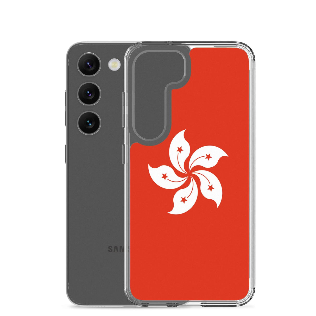 Coque Téléphone Drapeau de Hong Kong - Pixelforma