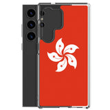 Coque Téléphone Drapeau de Hong Kong - Pixelforma