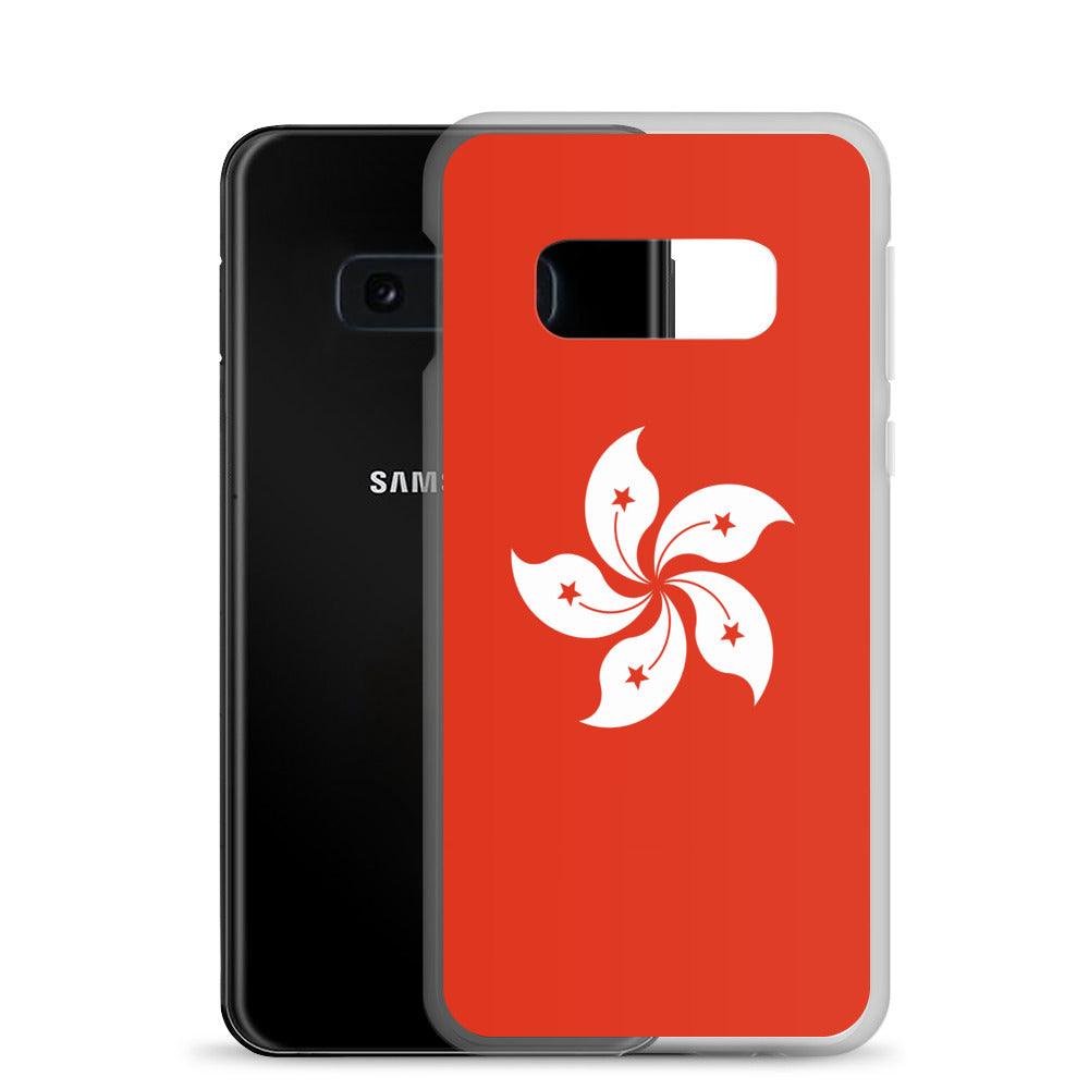 Coque Téléphone Drapeau de Hong Kong - Pixelforma