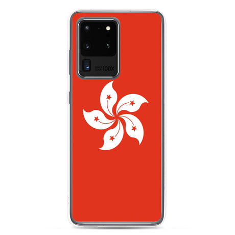 Coque Téléphone Drapeau de Hong Kong - Pixelforma 