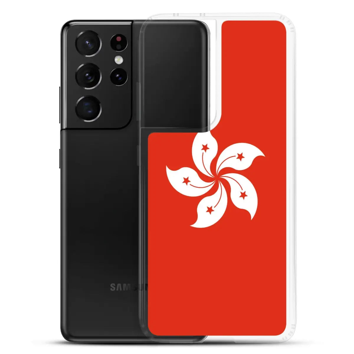 Coque Téléphone Drapeau de Hong Kong - Pixelforma 