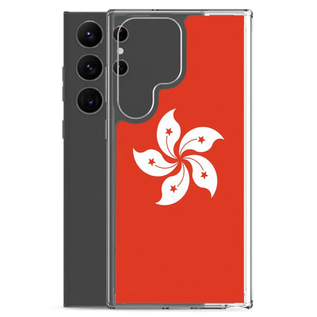 Coque Téléphone Drapeau de Hong Kong - Pixelforma 