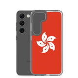 Coque Téléphone Drapeau de Hong Kong - Pixelforma 