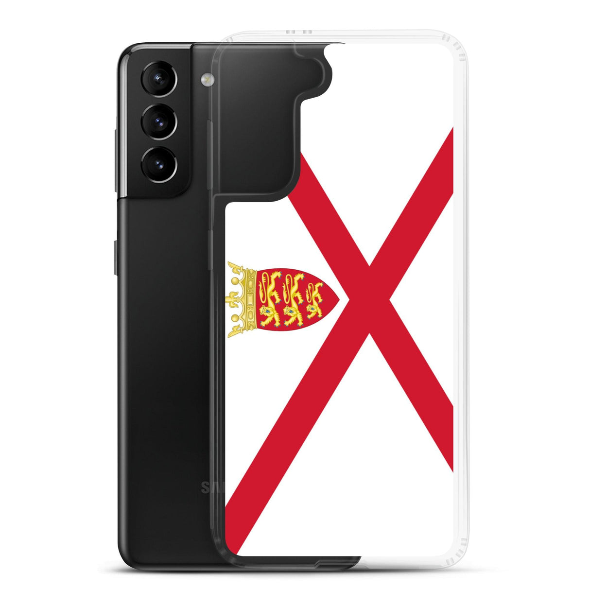 Coque Téléphone Drapeau de Jersey - Pixelforma